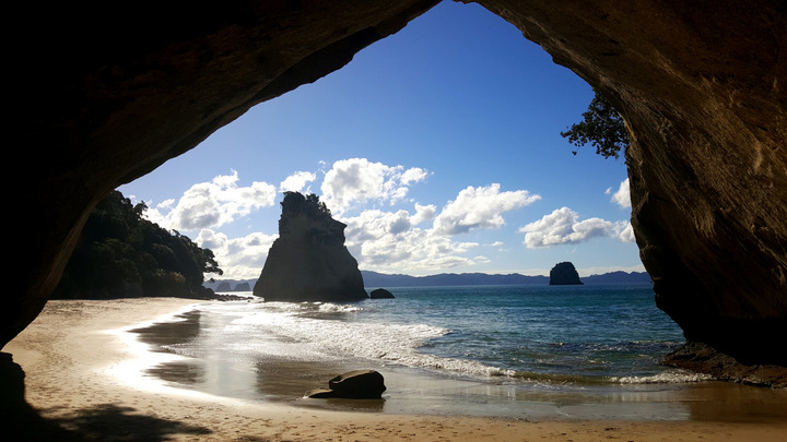 Cathedral cove
